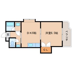 安倍川駅 徒歩20分 2階の物件間取画像